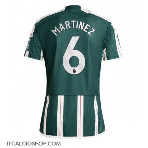 Manchester United Lisandro Martinez #6 Seconda Maglia 2023-24 Manica Corta